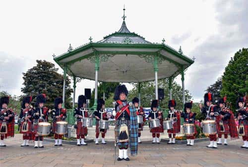The Kilsyth Thistle Pipe Band